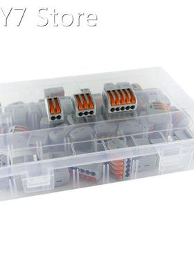 Boxed 30/60pcs Terminal Block Spring Lever Nut Terminal Bloc