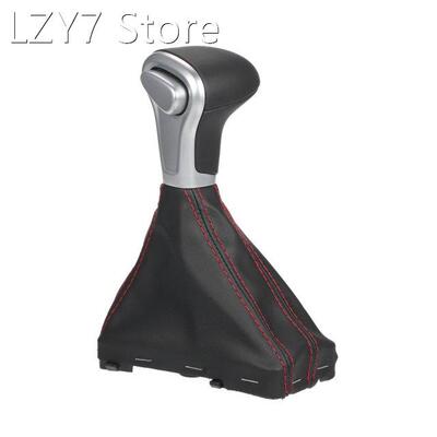 Gear Shifter Knob Gaitor Boot with PU Leather Cover Replacem