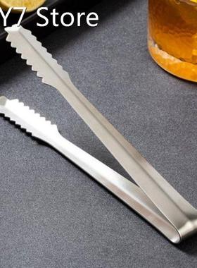 Stainless Steel Ice Tongs Non-Stick Bread Tongs Serving Tong