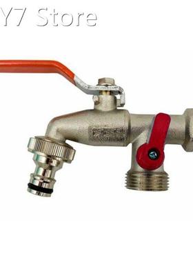 Garden Water Double Connector Faucet Adapter 1/2 Garden Out