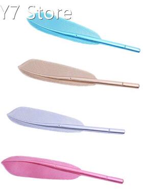 Retro Black Gel Pen Antique Feather Gel Pen Retro Gold Calli