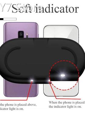 Fast Charging Safe Dual Induction Wireless Charger LED Indic