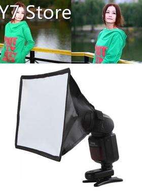 Universal Flash Diffuser Reflector Softbox Round Square Flas
