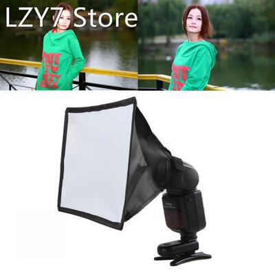 Universal Flash Diffuser Reflector Softbox Round Square Flas