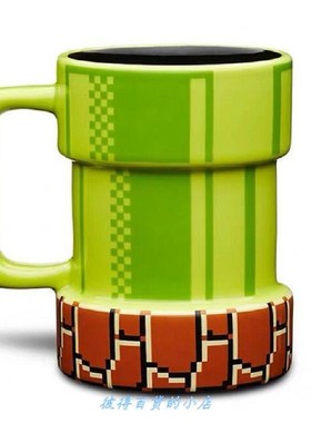 NEW 420ML SupEr MArio ApErturES ShApE CErAC Mug tooN CoffEE
