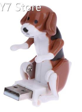 Portable Cute USB Funny Humping Spot Dog Toy for Office
