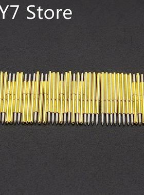 50pcs P75-B1 Dia 1.02mm 100g Cusp Spear Conical Head Gold Pl