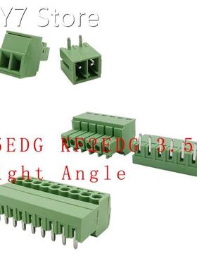 5Pair KF2EDG 15EDG 3.5mm 2-12 Pin Right Angle PCB Screw Term