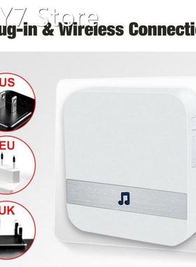 AC90-250V Wireless Wifi Smart Video Doorbell Chime Music Rec