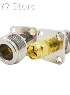 1Piece RF Coaxial Coax Adapter SMA Male Plug to N Female Jac