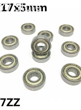 10Pcs 697ZZ 697-2Z 7x17x5 mm Deep groove ball bearing Miniat