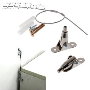 Metal Anti-Tip Furniture Anchor Safe Strap Wall Mounted Baby