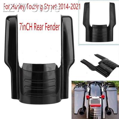 Motorcycle 7Inch Black Stretched Rear Fender Mud Splash Guar