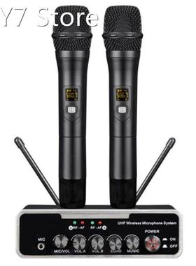 UHF Wireless Microphone Handheld One-for-Two Professional Mi
