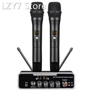 Handheld Wireless Professional UHF Two One Microphone for