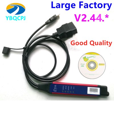 V2.44.5 VCI3 Large Cable 2.44 Quality A+ VCI3 Scanner V2.44