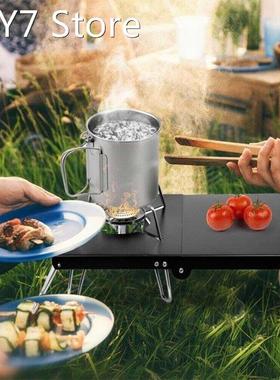 Folding Stove Table Portable BBQ Grill Folding Picnic Desk B