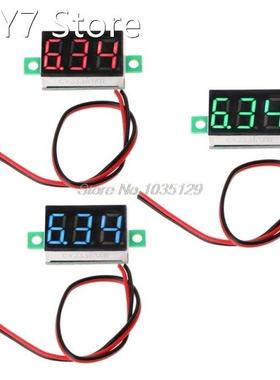 Digital Voltmeter 0.36 2-wires DC 2.50 to 32.0V LED Volt Me
