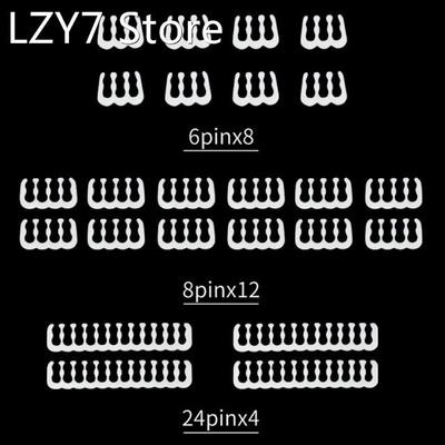 24pcs Cable Comb Organizer For 3.0-3.6mm PC Power Cables Wir
