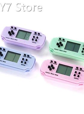 Retro Game Console Keychain Built-in 26 Games Tetris Video G