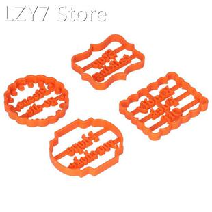 DIY Baking Moulds Plastic Materials Durable Cookie Cutters M