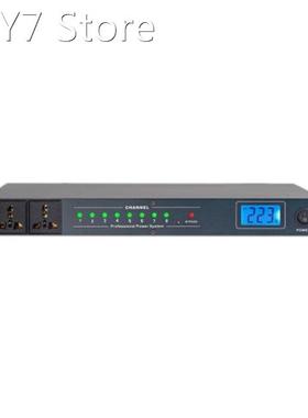 8 Outlet Power Sequencer Conditioner Rack Mount Pro Audio Di