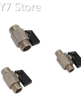 1/4 3/8 1/2 Male Thread Brass Ball Valve Air Compressor V