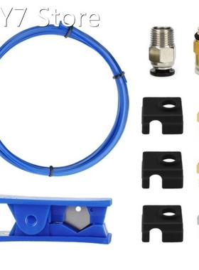 10Pcs 3D Printer Kit PC4-M6 Pneumatisc Connectors PTFE Tube