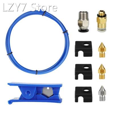 10Pcs 3D Printer Kit PC4-M6 Pneumatisc Connectors PTFE Tube