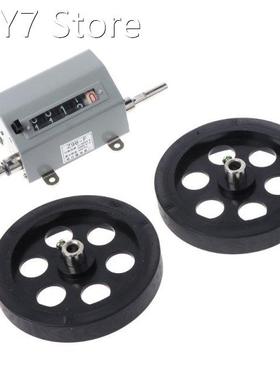 Z96-F Mechanical Length Distance Meter Counter Double Rollin