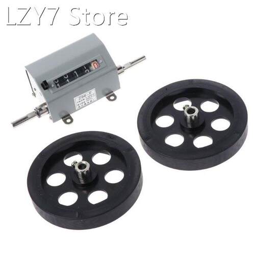 Z96-F Mechanical Length Distance Meter Counter Double Rollin
