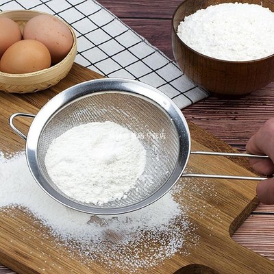 Stainless Steel Wire Fine Mesh Oil Strainer Flour Sifter Sie