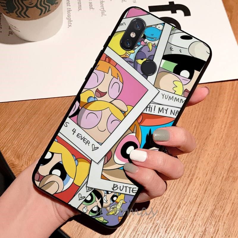the power puff phone case  xiaomi redmi 7 8 9t a3 9se k20 mi