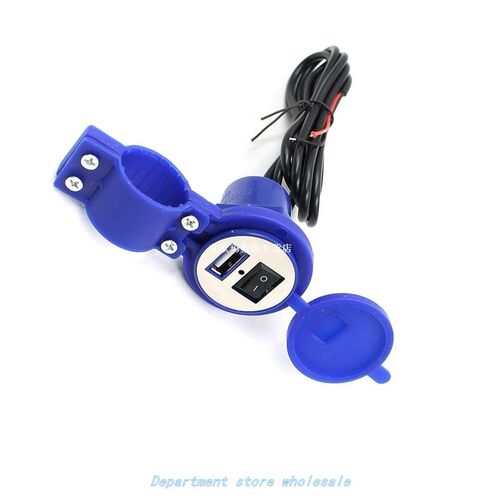 Motorcycle Usb Car Charger With Switch Waterproof Usb Scoote