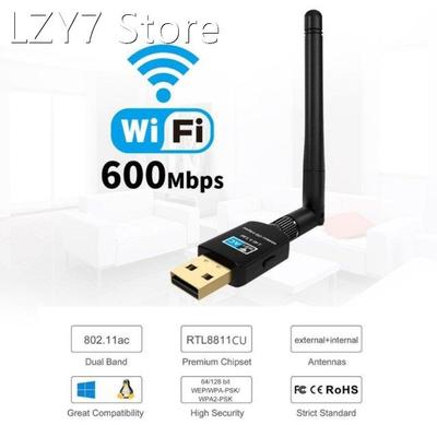 Dual Band Wireless USB WiFi Adapter Wi-Fi Ethernet Receiver