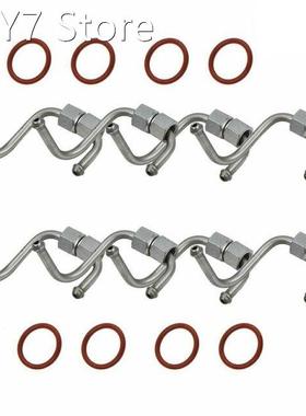 8Pcs Crude Oil Fuel Injector Line Set 8C3Z-9229-A 1886547C1