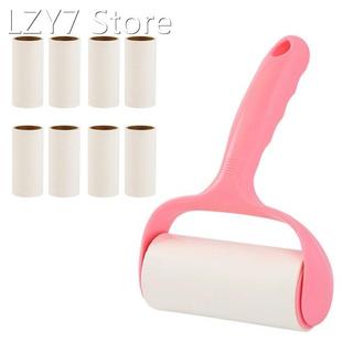2022 New Lint Roller with 9 Rolls Refills Sticky Paper Teara