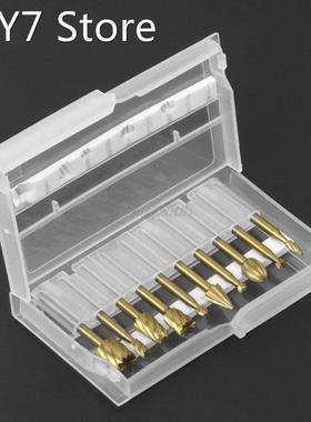 10pcs Rotary File Engraving Cutter Wood Tool Electric Grindi