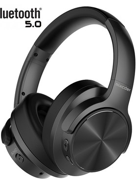 E9 Active Noise Cancelling Wireless Headphones Over-ear Blue