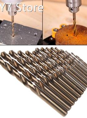 15pcs Cobalt Drill Bits For Metal Wood Working M35 HSS Co St