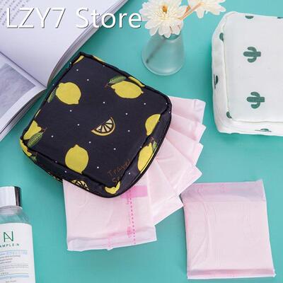 Girls Tampon Holder Sanitary Pad Pouch Napkin Cosmetic Bags