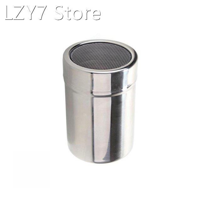 Fine Mesh Barrel Powdered Sugar Shaker With Lid Mesh Shaker-封面