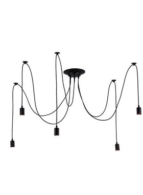 Personality Creative Spider Chandelier without Light Interio