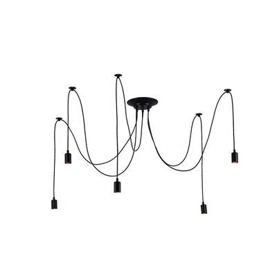Personality Creative Spider Chandelier without Light Interio