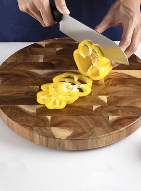 Round Shape Wooden Serving Board Cheese Board Wood chopping