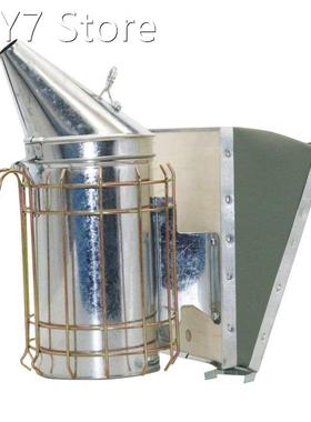 Bee Beekeeping Smoker Galvanized Sheet with Heat Shield Cowh