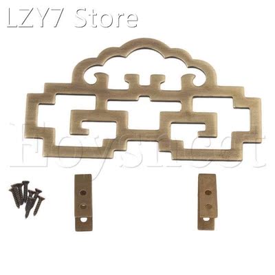 11x6.3cm Bronze Antique Classical Painting Frame Hanger Hang