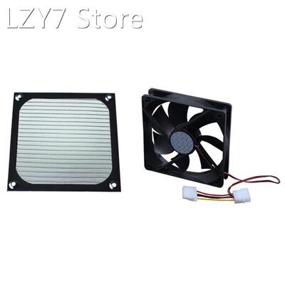 1Pcs 12Cm X 12Cm PC Cooler Fan Aluminum Dustproof Meshy Filt