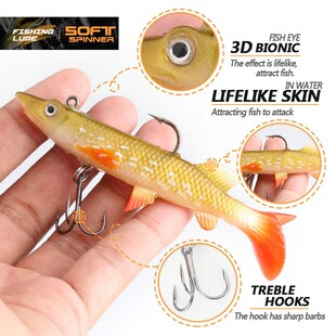 Lure Kit Wobbler Silicone Lures Sea Fishing Lead Fish Bait