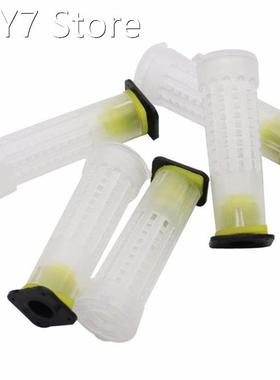 120 pcs 76mm Anti-Bite Bee Queen Cage Protection Cover bee c